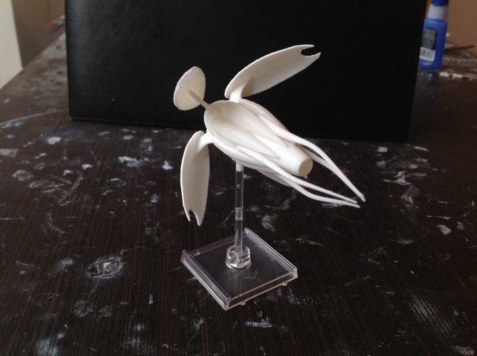 Babylon 5 Vorlon fighter 3D Print 211729 Babylon 5 Vorlon fighter 3D Print 211729