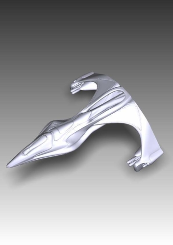 Babylon 5 White star 3D Print 211733 Babylon 5 White star 3D Print 211733
