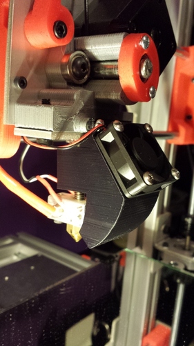 Cooling Duct for FlexMendel 3D Print 21174