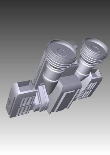 Stargate SG-1 Prometheus Tauri spaceship 3D Print 211779 Stargate SG-1 Prometheus Tauri spaceship 3D Print 211779