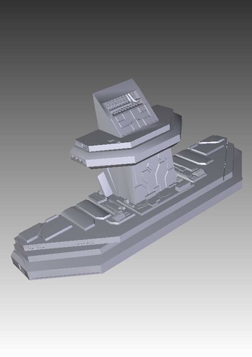 Stargate SG-1 Prometheus Tauri spaceship 3D Print 211781 Stargate SG-1 Prometheus Tauri spaceship 3D Print 211781