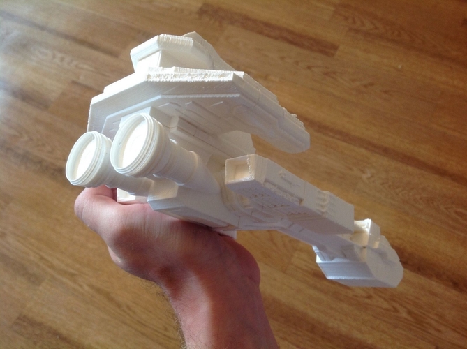 Stargate SG-1 Prometheus Tauri spaceship 3D Print 211788 Stargate SG-1 Prometheus Tauri spaceship 3D Print 211788