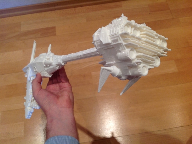 Star Wars Nebulon B frigate 3D Print 211824 Star Wars Nebulon B frigate 3D Print 211824