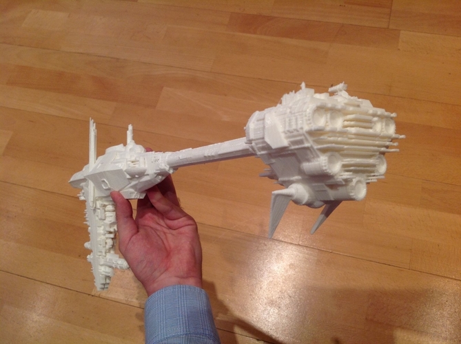 Star Wars Nebulon B frigate 3D Print 211829 Star Wars Nebulon B frigate 3D Print 211829