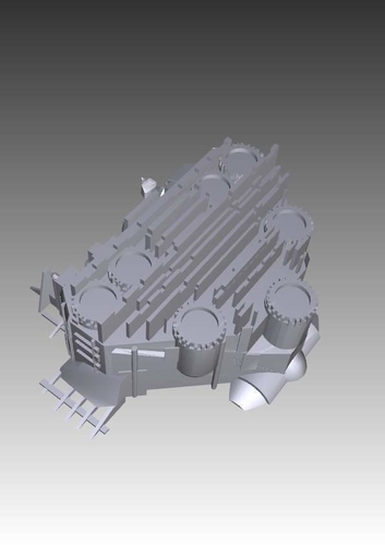 Star Wars Nebulon B frigate 3D Print 211833 Star Wars Nebulon B frigate 3D Print 211833