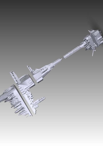 Star Wars Nebulon B frigate 3D Print 211840 Star Wars Nebulon B frigate 3D Print 211840