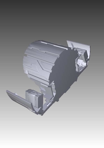 Stargate Atlantis Puddle Jumper 3D Print 211850 Stargate Atlantis Puddle Jumper 3D Print 211850