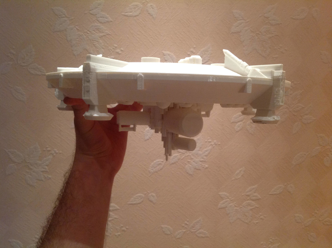 UFO Mothership from District9 movie 3D Print 211866 UFO Mothership from District9 movie 3D Print 211866