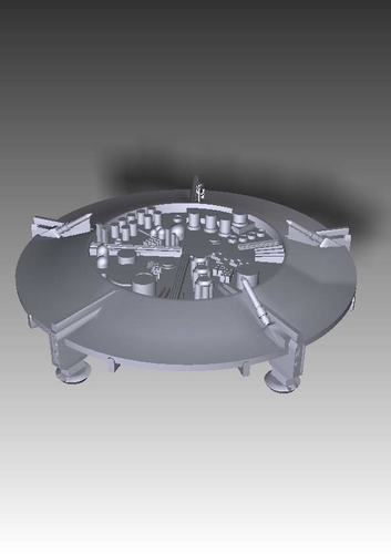 UFO Mothership from District9 movie 3D Print 211869 UFO Mothership from District9 movie 3D Print 211869
