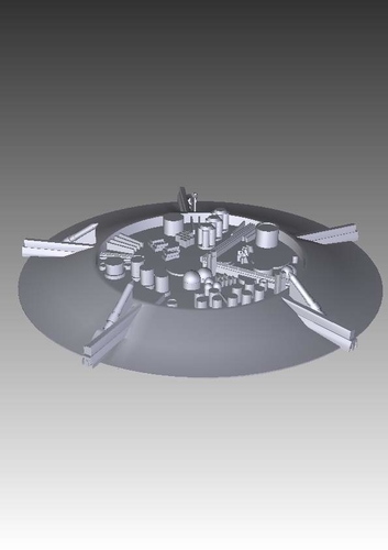 UFO Mothership from District9 movie 3D Print 211870 UFO Mothership from District9 movie 3D Print 211870