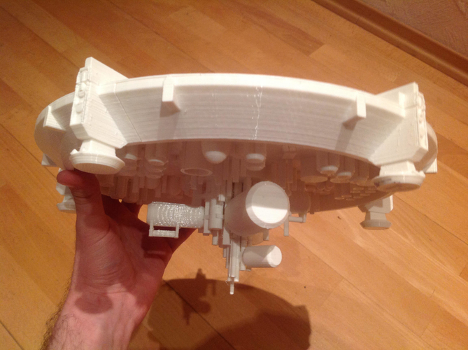 UFO Mothership from District9 movie 3D Print 211873 UFO Mothership from District9 movie 3D Print 211873