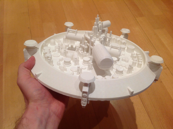 UFO Mothership from District9 movie 3D Print 211874 UFO Mothership from District9 movie 3D Print 211874