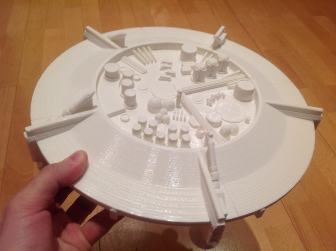 UFO Mothership from District9 movie 3D Print 211875 UFO Mothership from District9 movie 3D Print 211875