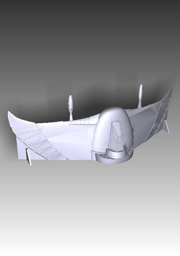 Stargate SG-1 Guauld Deathglider 3D Print 211880 Stargate SG-1 Guauld Deathglider 3D Print 211880