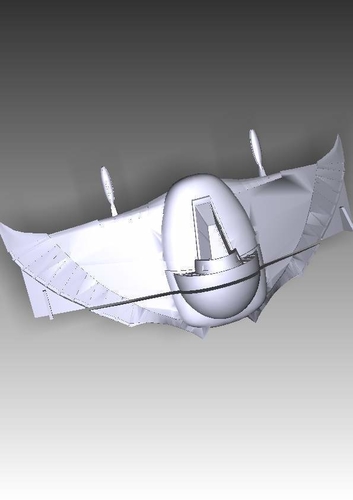 Stargate SG-1 Guauld Deathglider 3D Print 211883 Stargate SG-1 Guauld Deathglider 3D Print 211883