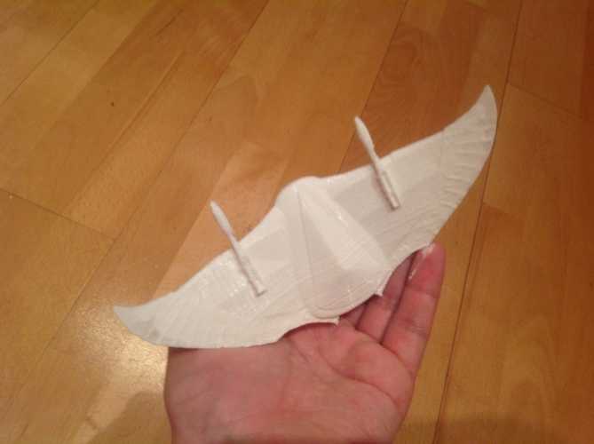 Stargate SG-1 Guauld Deathglider 3D Print 211886 Stargate SG-1 Guauld Deathglider 3D Print 211886