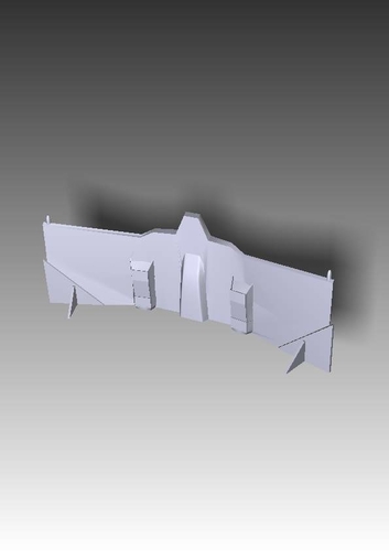 Stargate SG-1/Atlantis F-302 Tauri fighter 3D Print 211890 Stargate SG-1/Atlantis F-302 Tauri fighter 3D Print 211890
