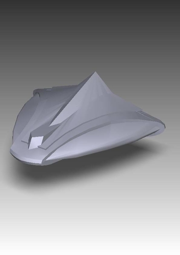 Stargate SG-1 Guauld Alkesh bomber 3D Print 211897 Stargate SG-1 Guauld Alkesh bomber 3D Print 211897