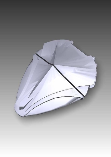 Stargate SG-1 Guauld Alkesh bomber 3D Print 211898 Stargate SG-1 Guauld Alkesh bomber 3D Print 211898