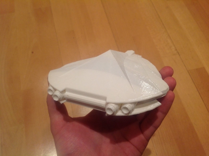 Stargate SG-1 Guauld Alkesh bomber 3D Print 211900 Stargate SG-1 Guauld Alkesh bomber 3D Print 211900