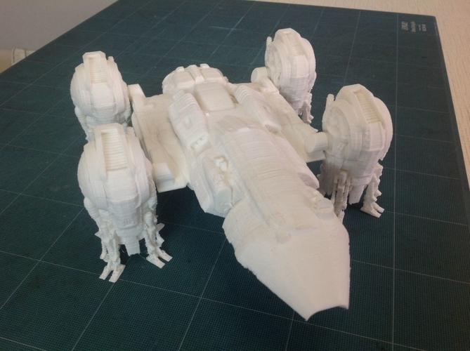 Prometheus spaceship from Prometheus movie 3D Print 211905 Prometheus spaceship from Prometheus movie 3D Print 211905