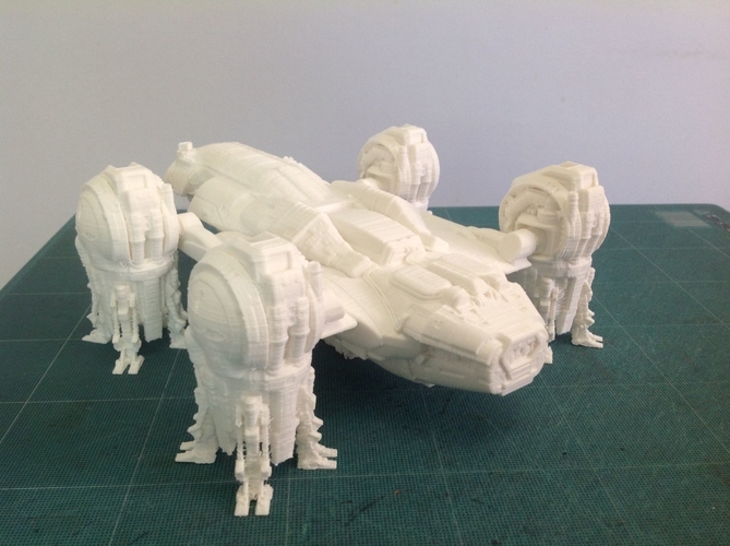 Prometheus spaceship from Prometheus movie 3D Print 211908 Prometheus spaceship from Prometheus movie 3D Print 211908