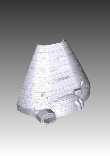 Prometheus spaceship from Prometheus movie 3D Print 211912 Prometheus spaceship from Prometheus movie 3D Print 211912