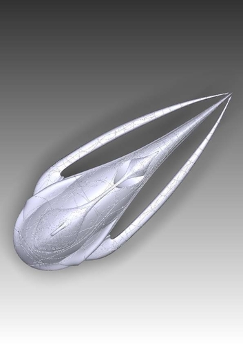 Farscape Moya Leviathan 3D Print 211922 Farscape Moya Leviathan 3D Print 211922