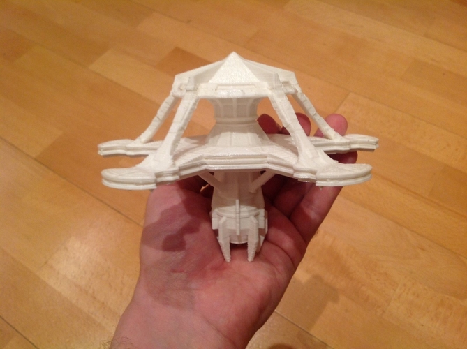 Stargate SG-1 Guauld Hassara Station 3D Print 211923 Stargate SG-1 Guauld Hassara Station 3D Print 211923