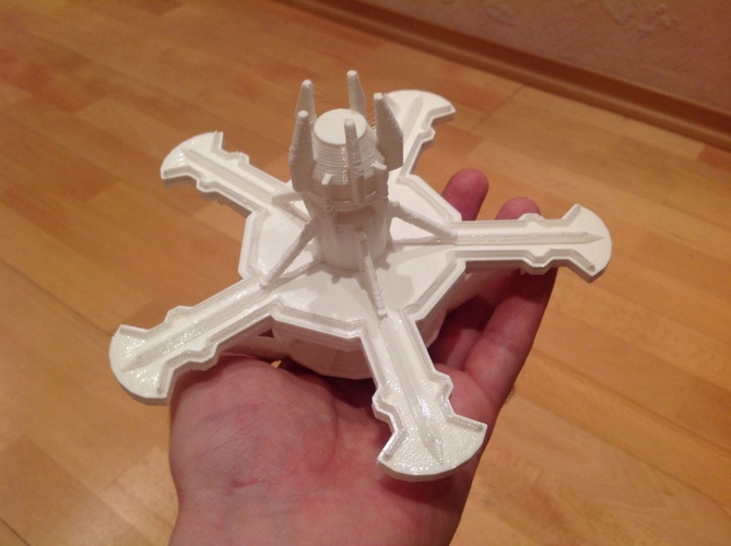 Stargate SG-1 Guauld Hassara Station 3D Print 211925 Stargate SG-1 Guauld Hassara Station 3D Print 211925
