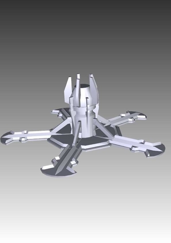 Stargate SG-1 Guauld Hassara Station 3D Print 211929 Stargate SG-1 Guauld Hassara Station 3D Print 211929