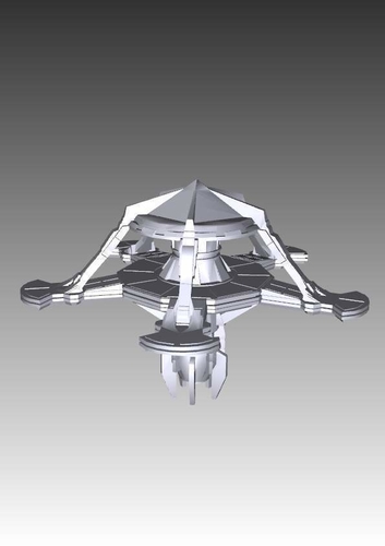 Stargate SG-1 Guauld Hassara Station 3D Print 211931 Stargate SG-1 Guauld Hassara Station 3D Print 211931