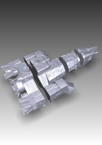 Nostromo spaceship from Alien movie 3D Print 211944 Nostromo spaceship from Alien movie 3D Print 211944