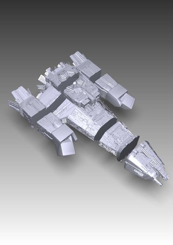 Nostromo spaceship from Alien movie 3D Print 211945 Nostromo spaceship from Alien movie 3D Print 211945