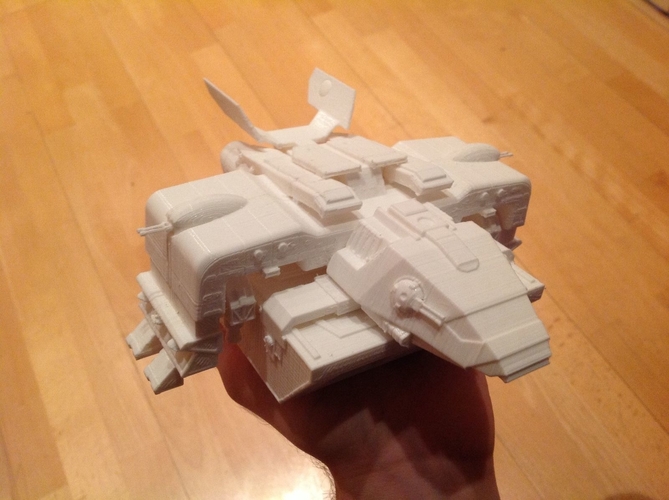 Dropship from Starship troopers 3D Print 211948 Dropship from Starship troopers 3D Print 211948