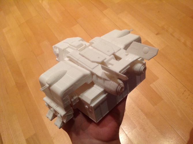 Dropship from Starship troopers 3D Print 211951 Dropship from Starship troopers 3D Print 211951