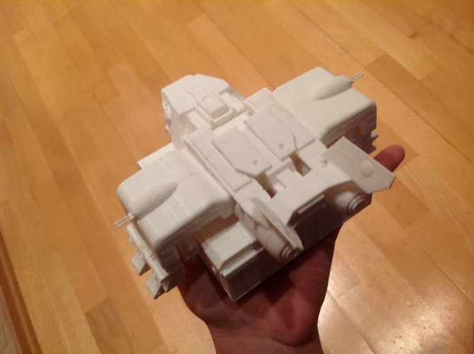 Dropship from Starship troopers 3D Print 211953 Dropship from Starship troopers 3D Print 211953