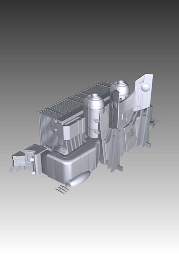 Dropship from Starship troopers 3D Print 211955 Dropship from Starship troopers 3D Print 211955