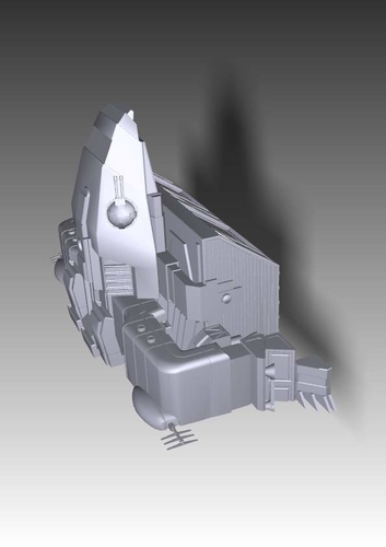 Dropship from Starship troopers 3D Print 211959 Dropship from Starship troopers 3D Print 211959
