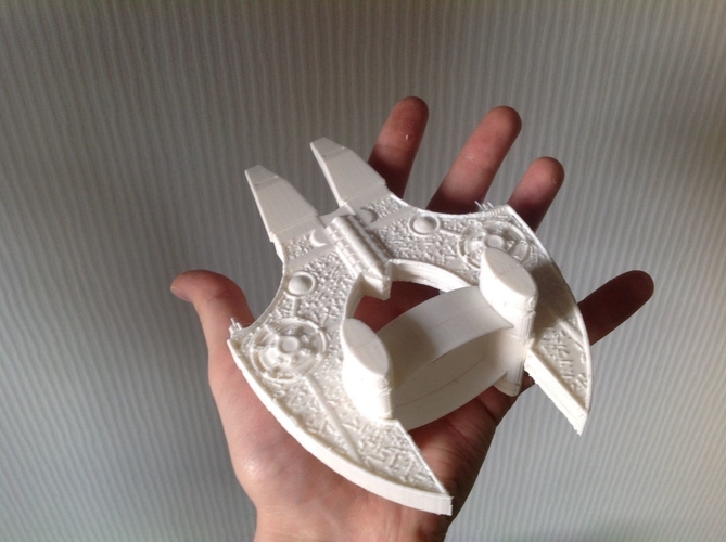 Stargate SG-1 Daniel Jackson Asgard spaceship 3D Print 211972 Stargate SG-1 Daniel Jackson Asgard spaceship 3D Print 211972
