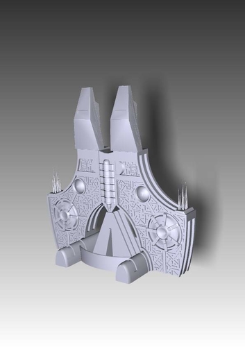 Stargate SG-1 Daniel Jackson Asgard spaceship 3D Print 211974 Stargate SG-1 Daniel Jackson Asgard spaceship 3D Print 211974