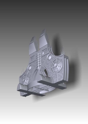 Stargate SG-1 Daniel Jackson Asgard spaceship 3D Print 211975 Stargate SG-1 Daniel Jackson Asgard spaceship 3D Print 211975