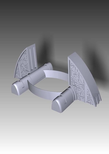 Stargate SG-1 Daniel Jackson Asgard spaceship 3D Print 211977 Stargate SG-1 Daniel Jackson Asgard spaceship 3D Print 211977