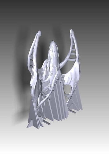 Adromeda Ascendant spaceship 3D Print 212045 Adromeda Ascendant spaceship 3D Print 212045