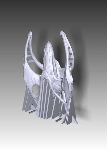 Adromeda Ascendant spaceship 3D Print 212047 Adromeda Ascendant spaceship 3D Print 212047