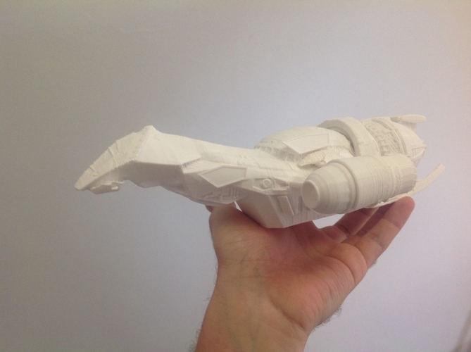Firefly Serenity spaceship from Firefly 3D Print 212065 Firefly Serenity spaceship from Firefly 3D Print 212065