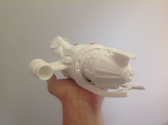 Firefly Serenity spaceship from Firefly 3D Print 212066 Firefly Serenity spaceship from Firefly 3D Print 212066
