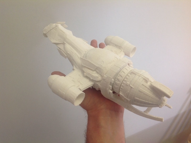 Firefly Serenity spaceship from Firefly 3D Print 212067 Firefly Serenity spaceship from Firefly 3D Print 212067