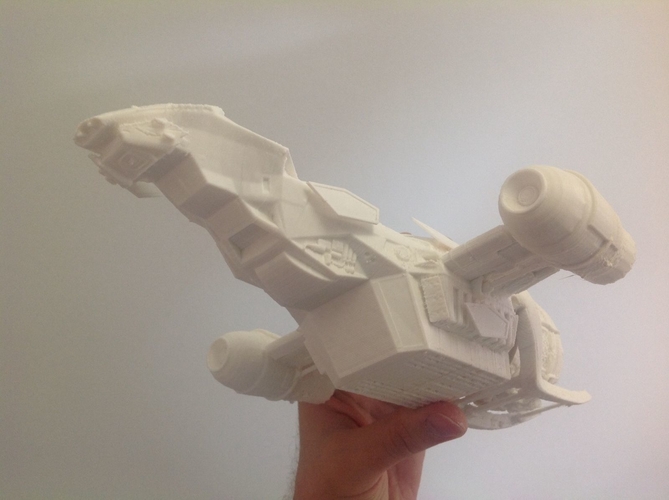 Firefly Serenity spaceship from Firefly 3D Print 212068 Firefly Serenity spaceship from Firefly 3D Print 212068