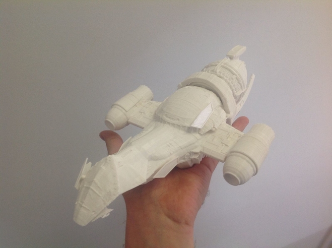 Firefly Serenity spaceship from Firefly 3D Print 212069 Firefly Serenity spaceship from Firefly 3D Print 212069